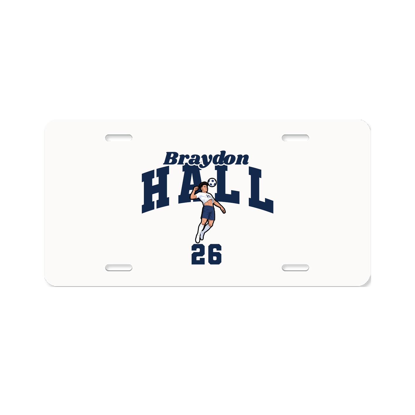 License Plate — Signature Arch in Classic