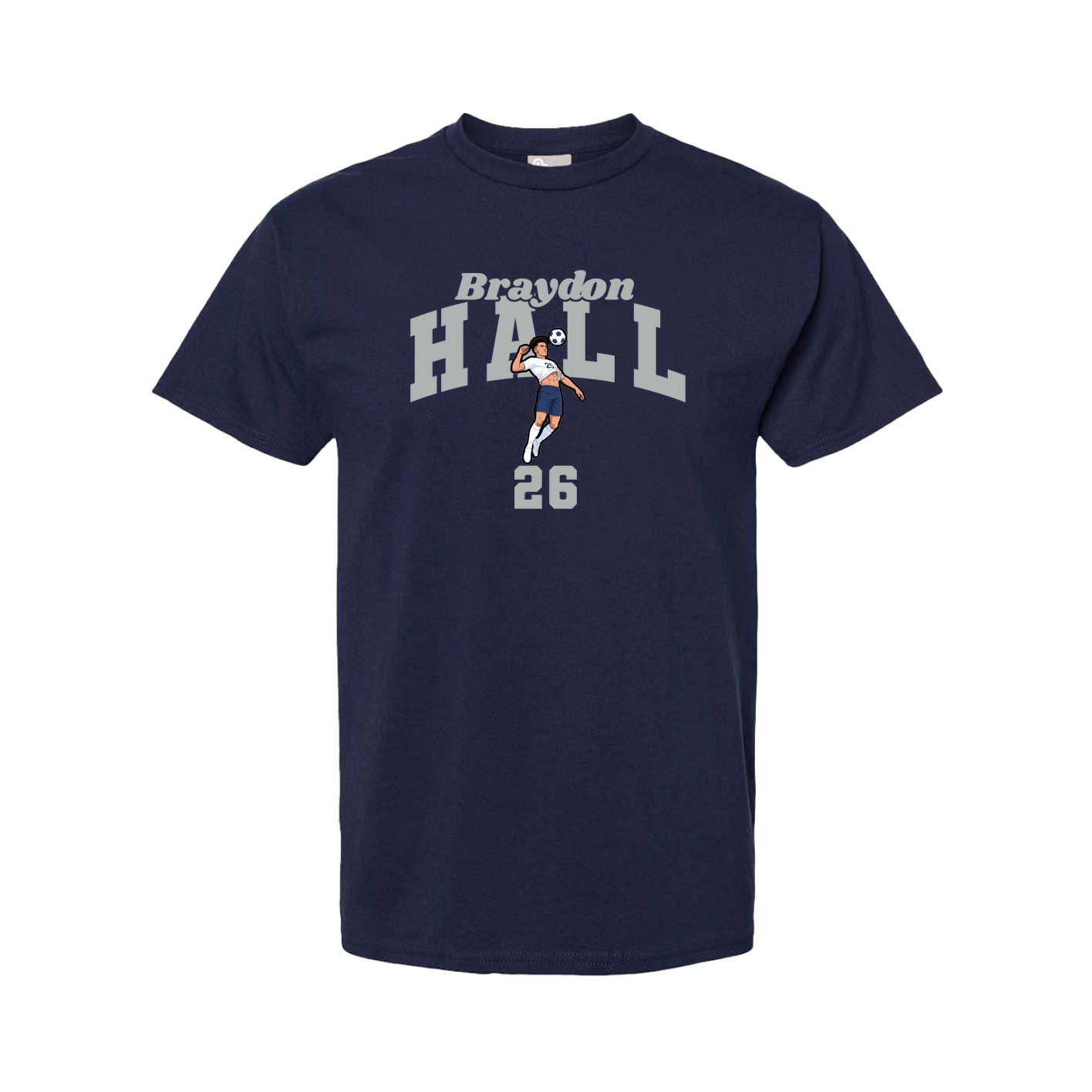Tee — Signature Arch in Navy