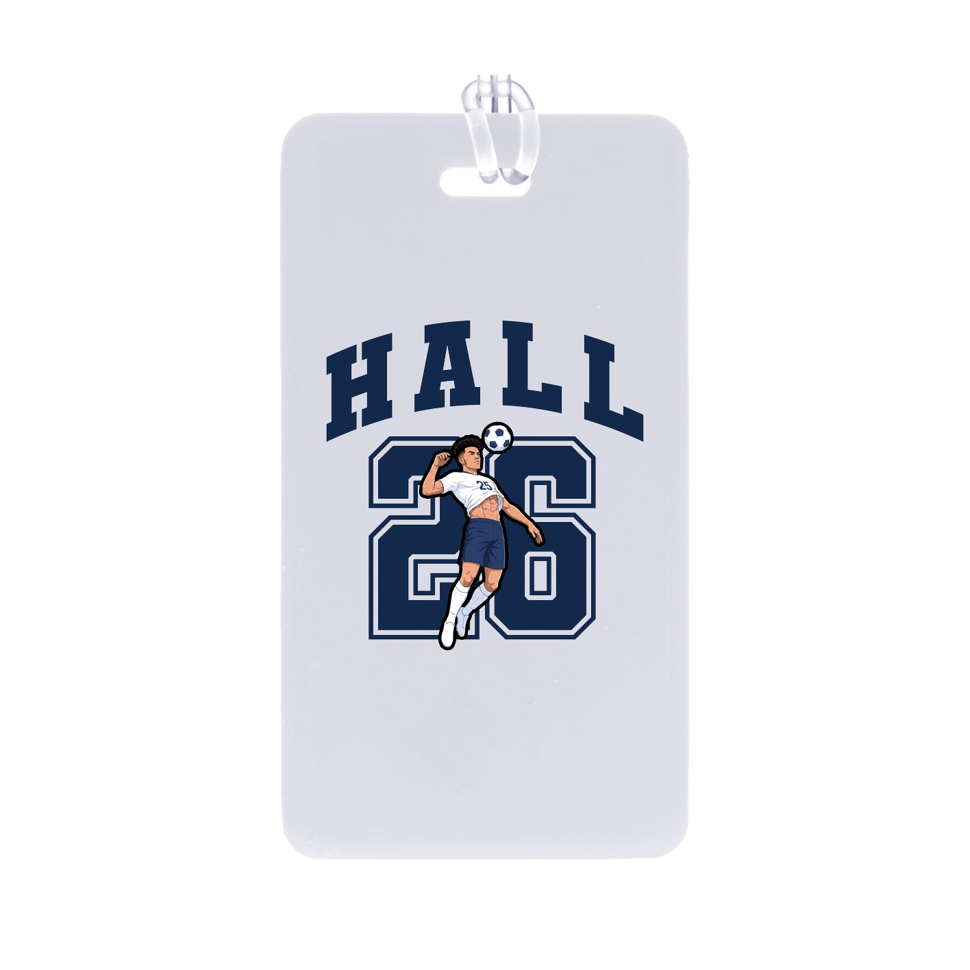 Bag Tag — Number in Classic