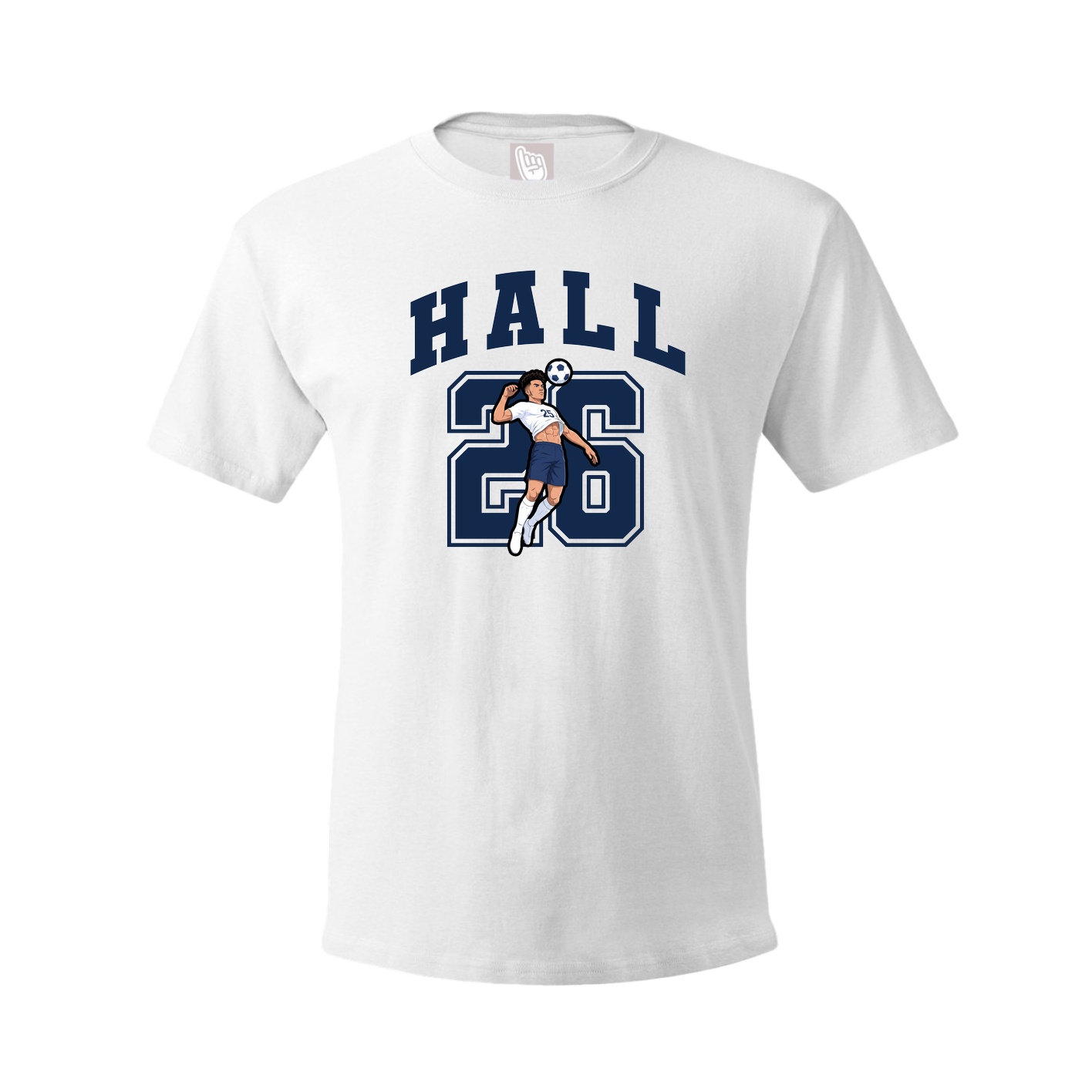 Tee — Number in White