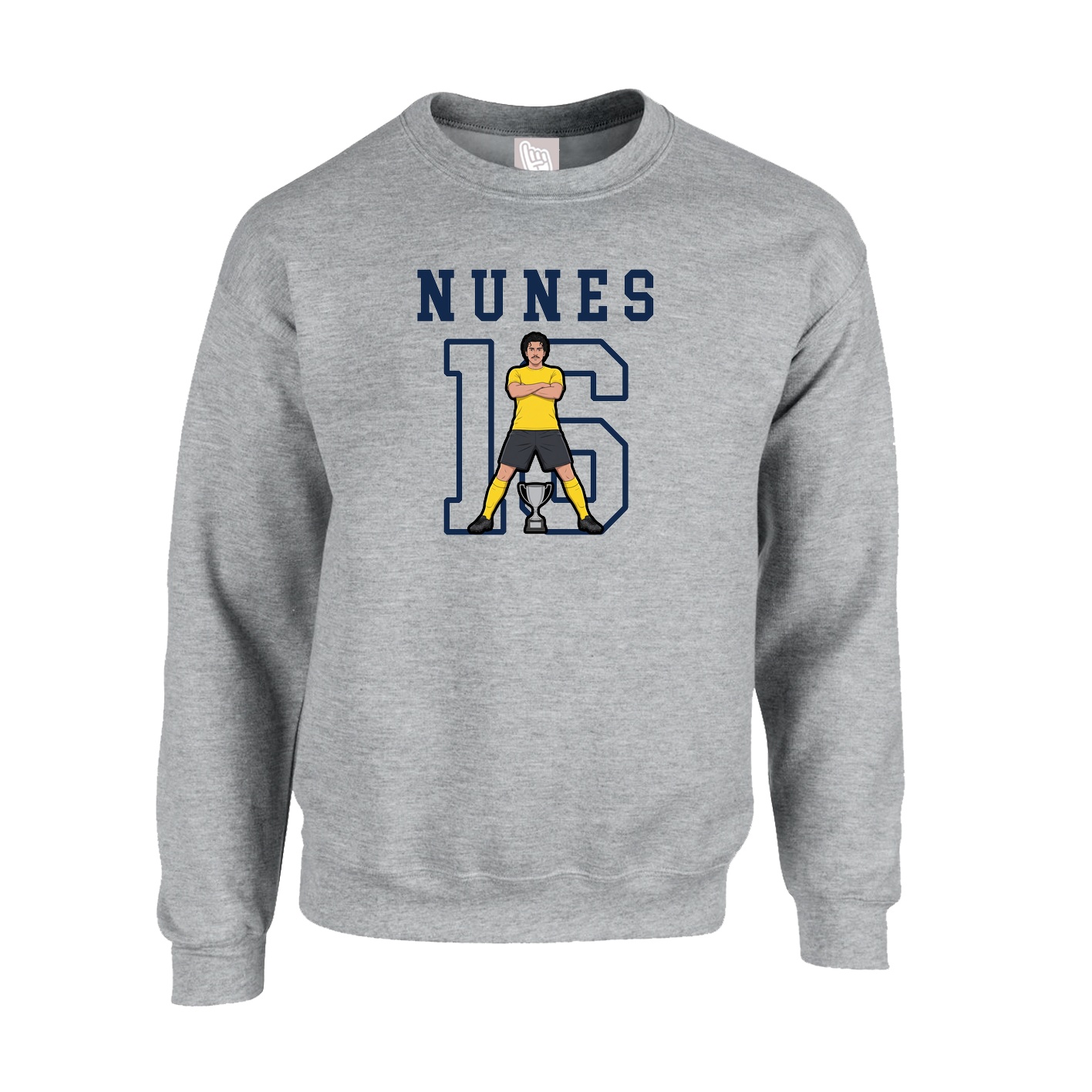 Fleece Crew — Shirsey in Grey