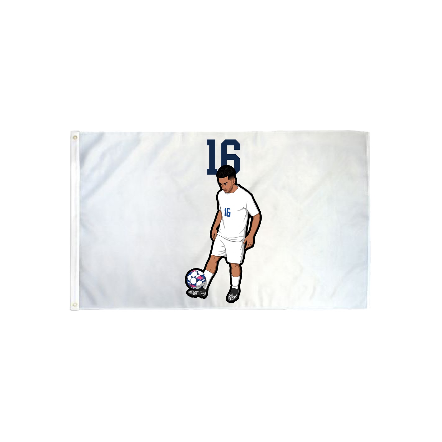 3x5 Flag — Number Top in Classic