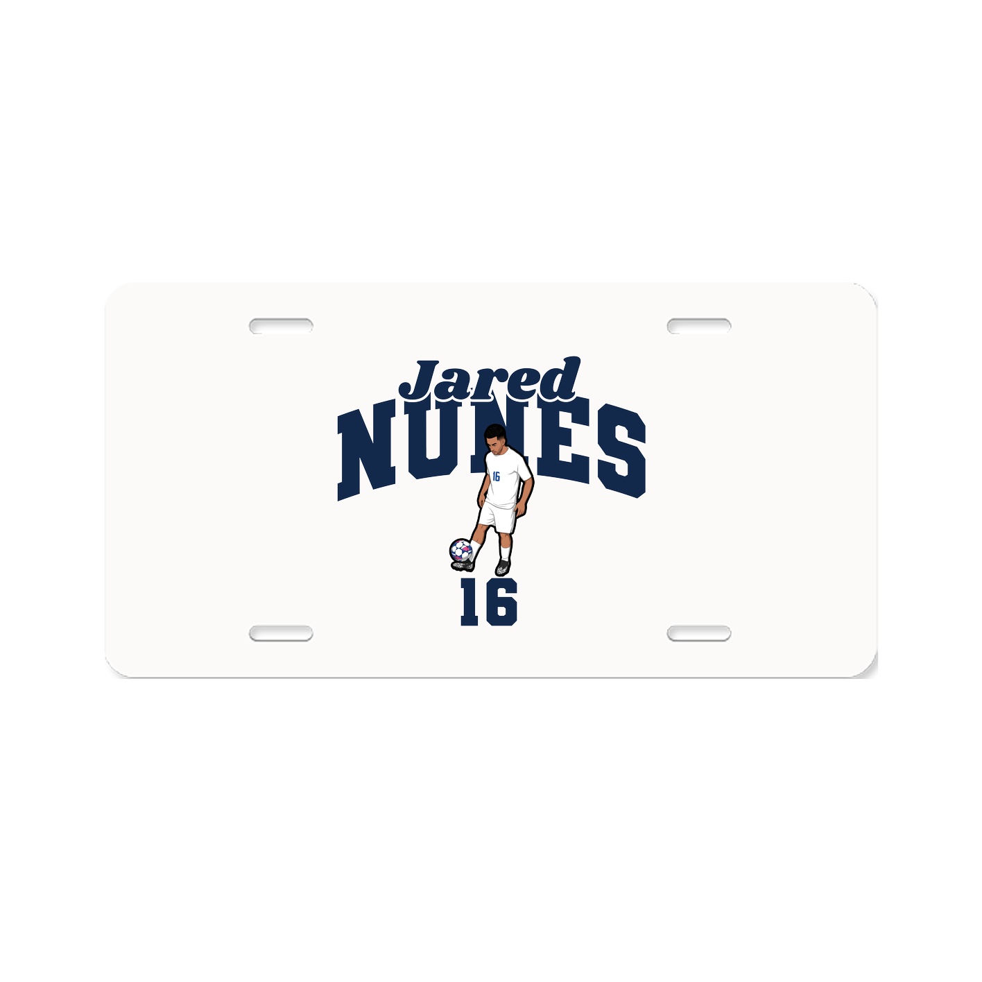 License Plate — Signature Arch in Classic