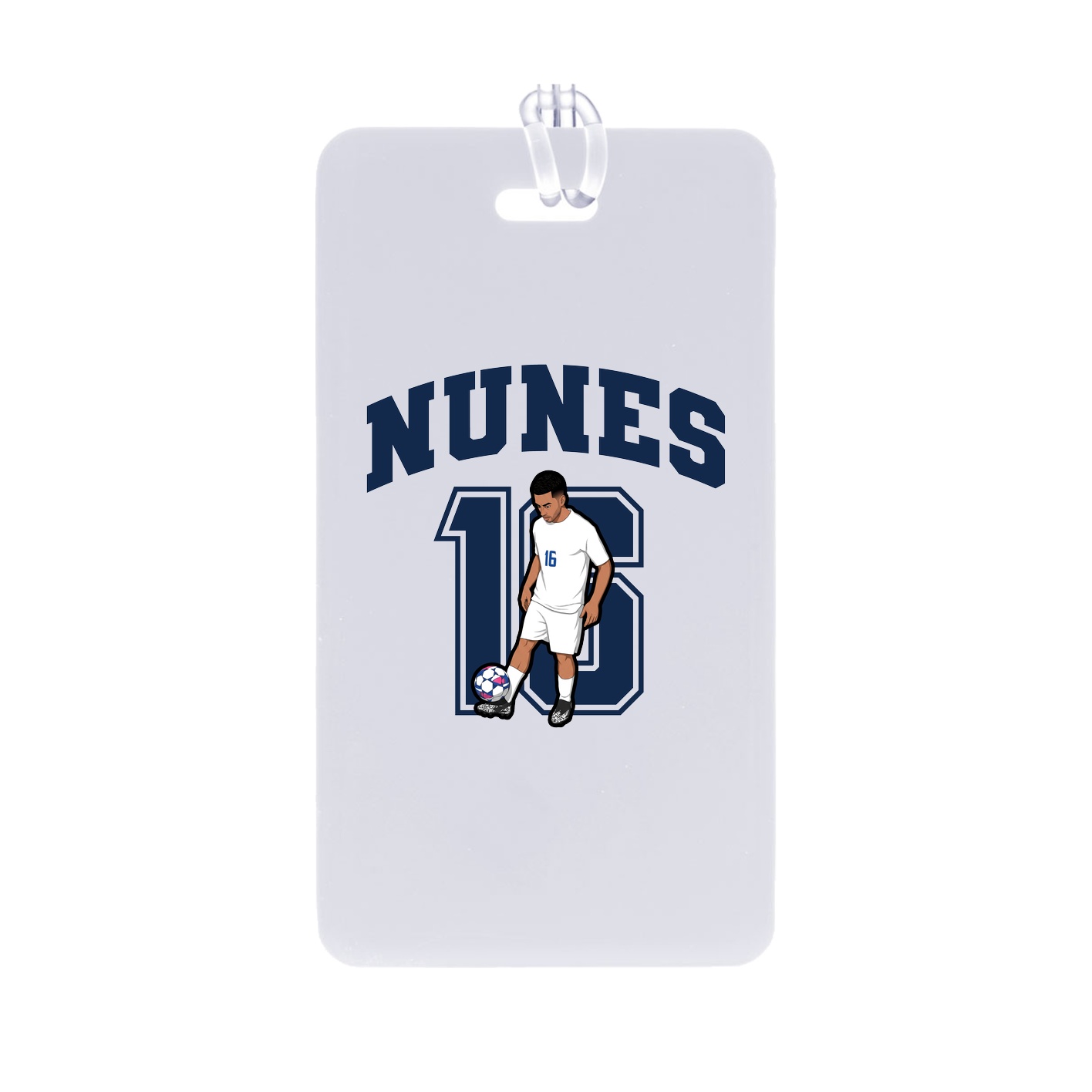Bag Tag — Number in Classic