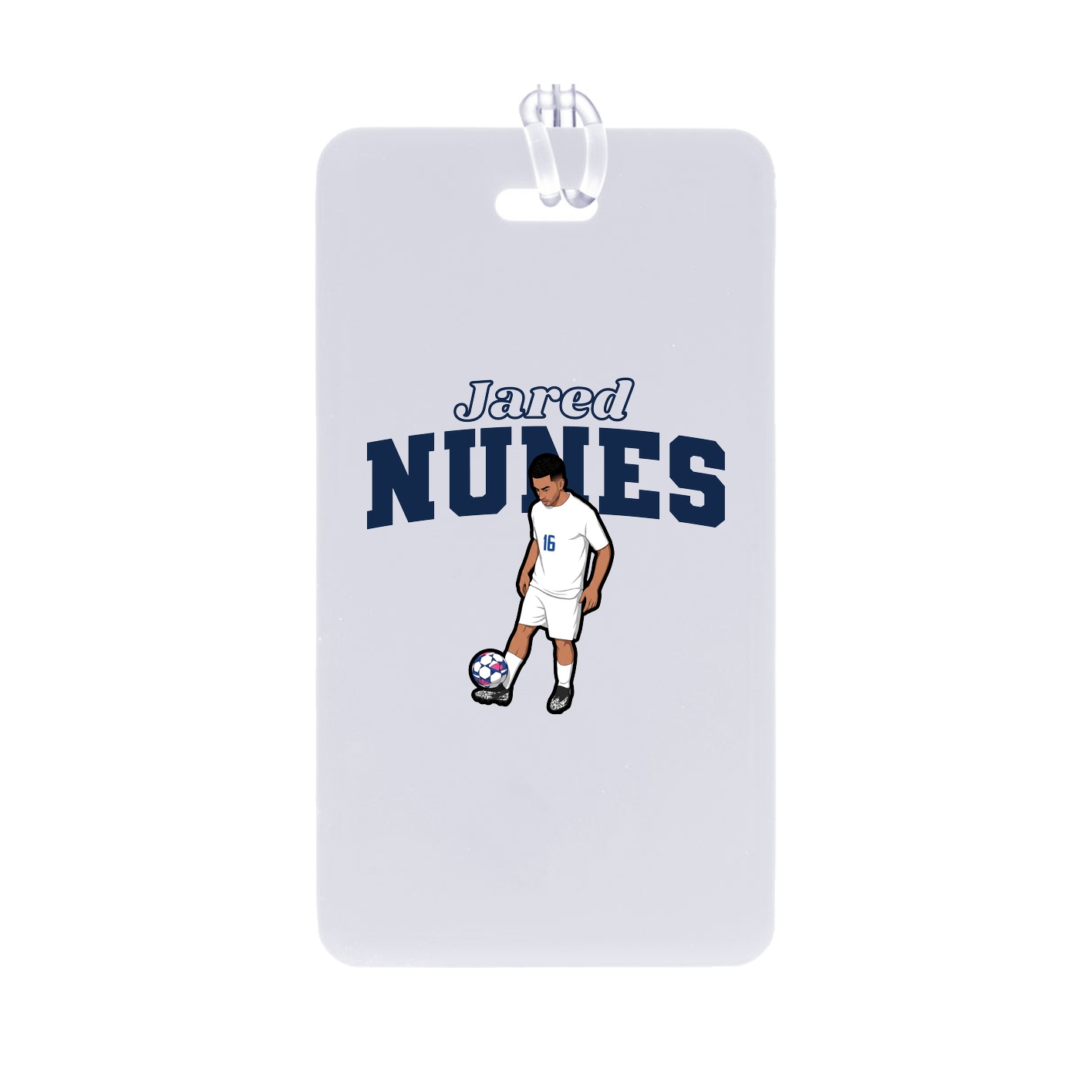 Bag Tag — Name Arch in Classic