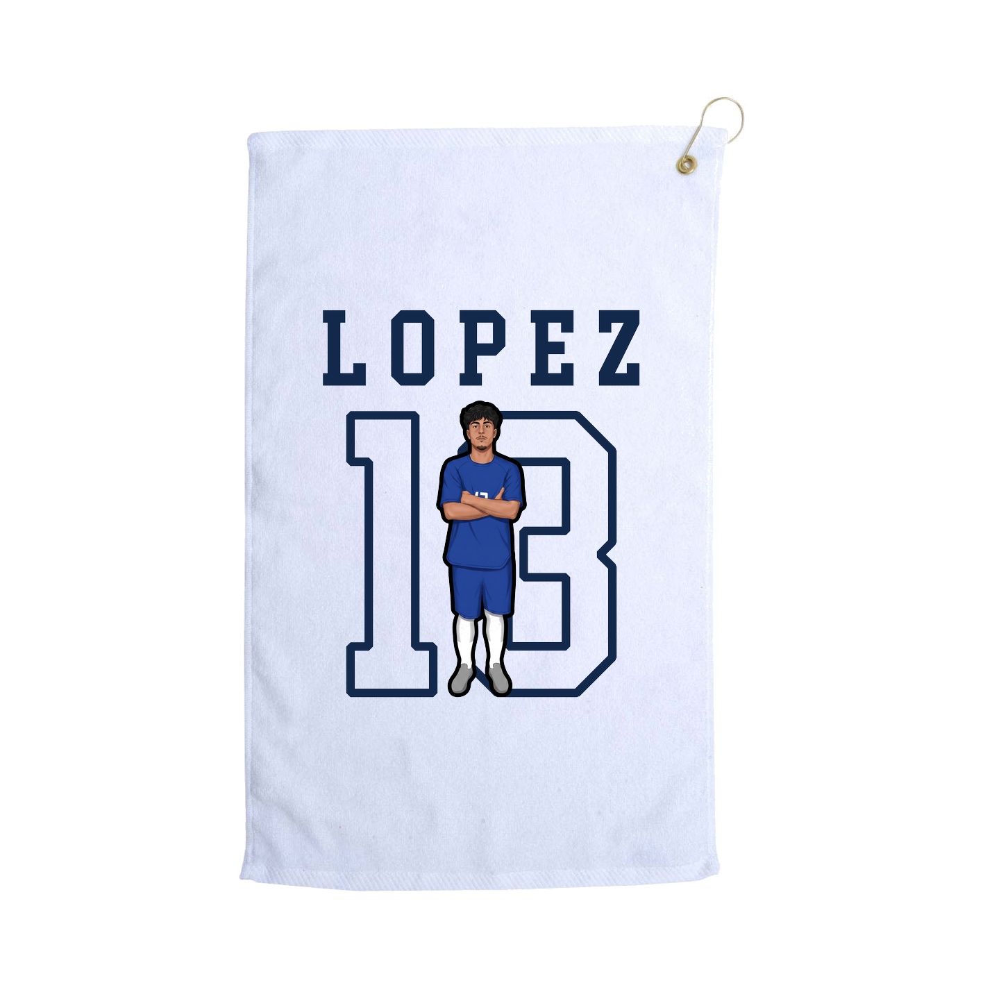 Golf Towel — Shirsey in White