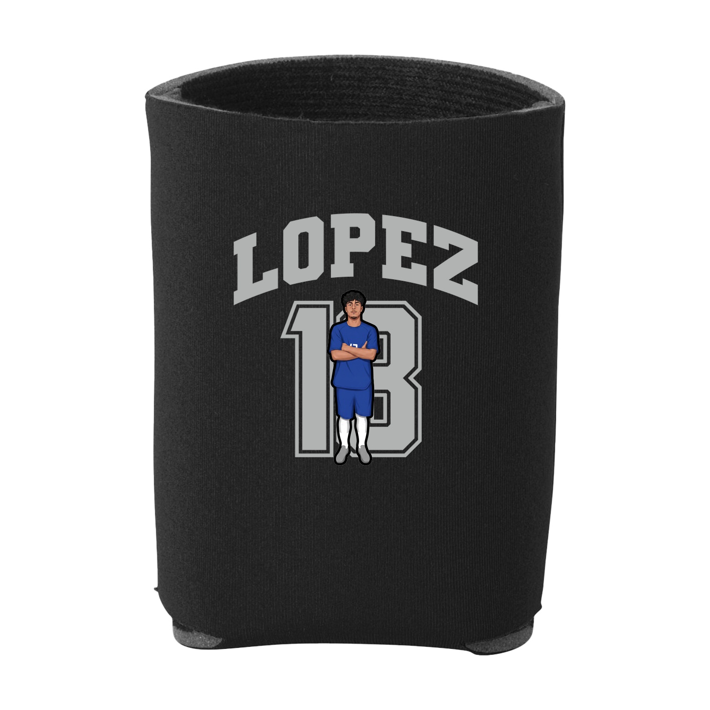 Can Holder — Number in Black