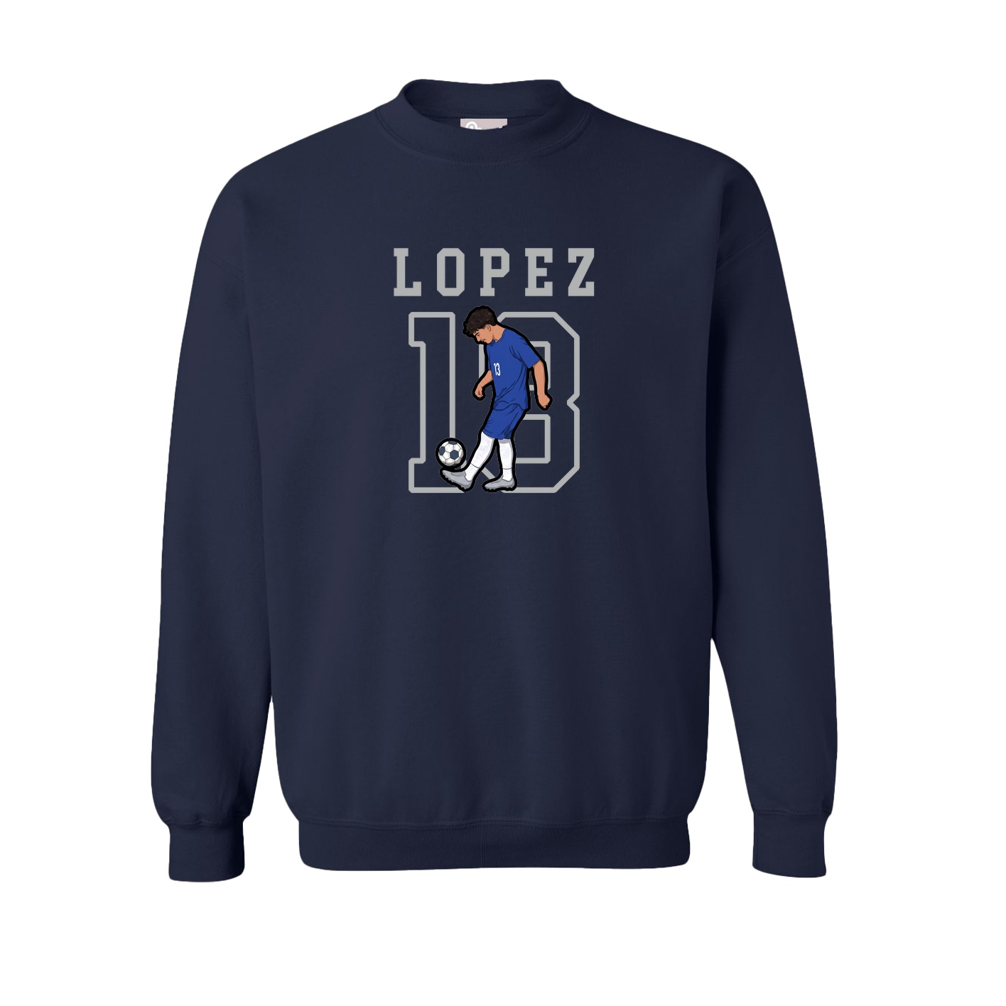 Fleece Crew — Shirsey in Navy