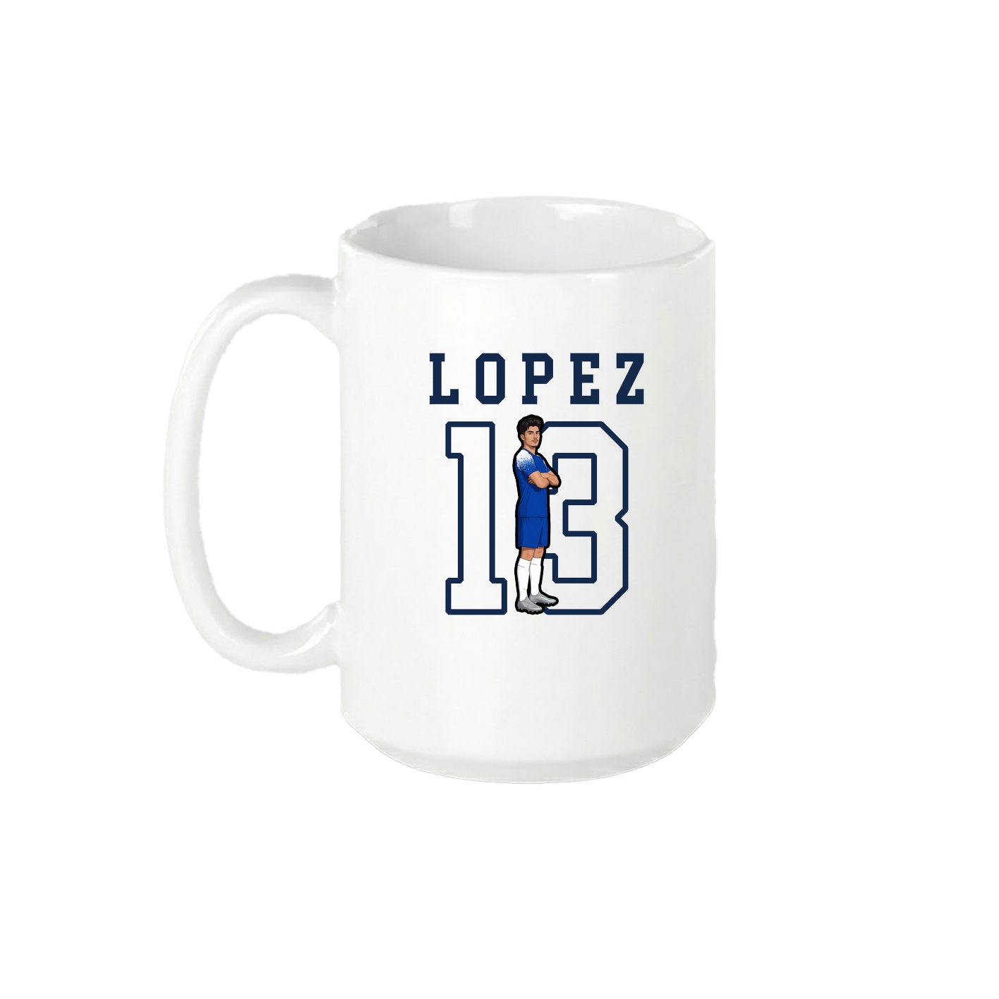15oz Coffee Mug — Shirsey in White