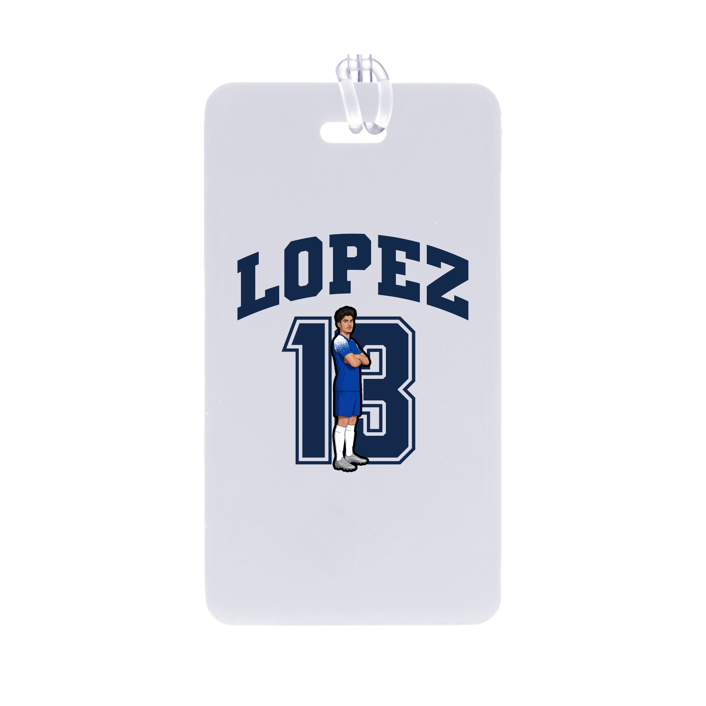 Bag Tag — Number in Classic