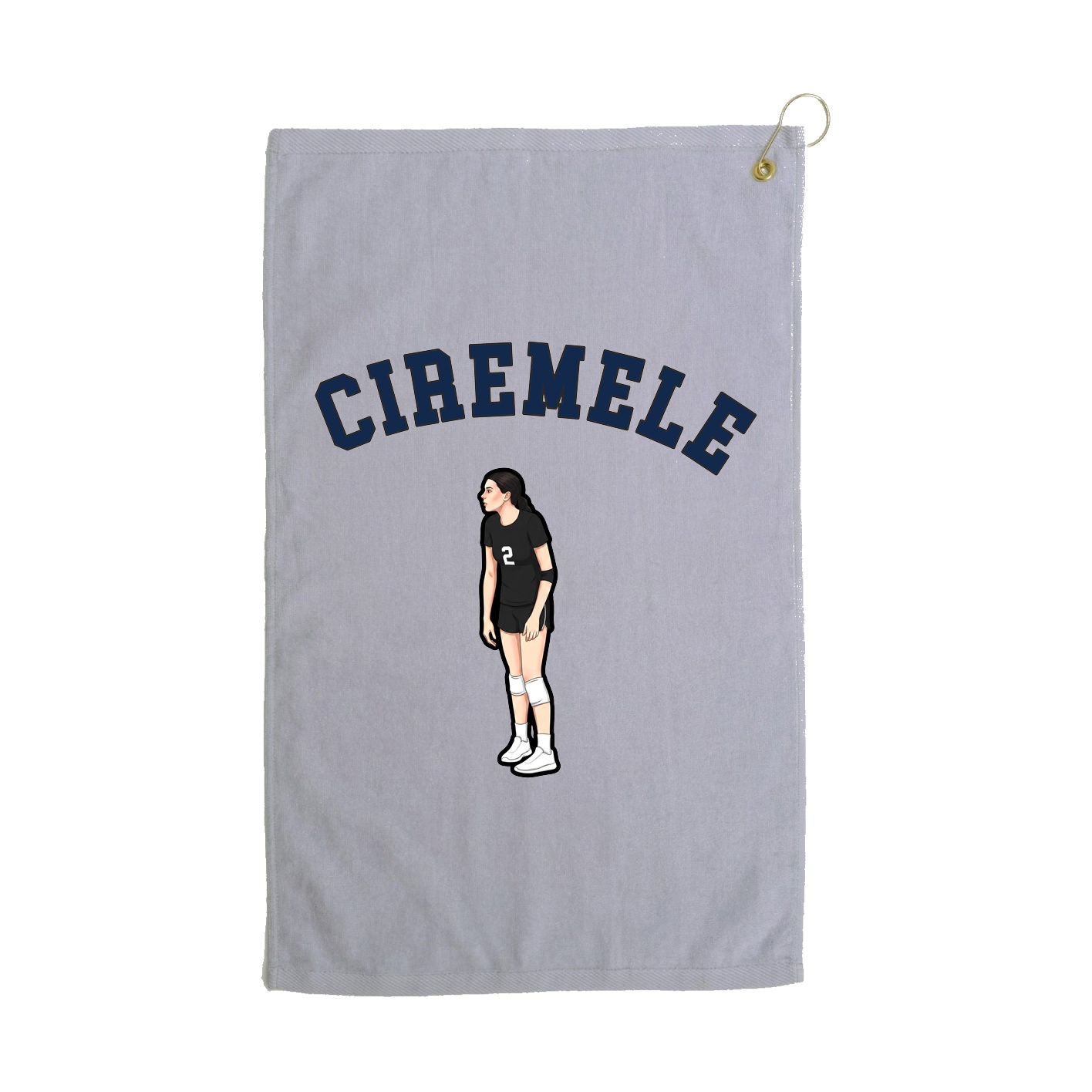 Golf Towel — Shirsey Arch in Grey