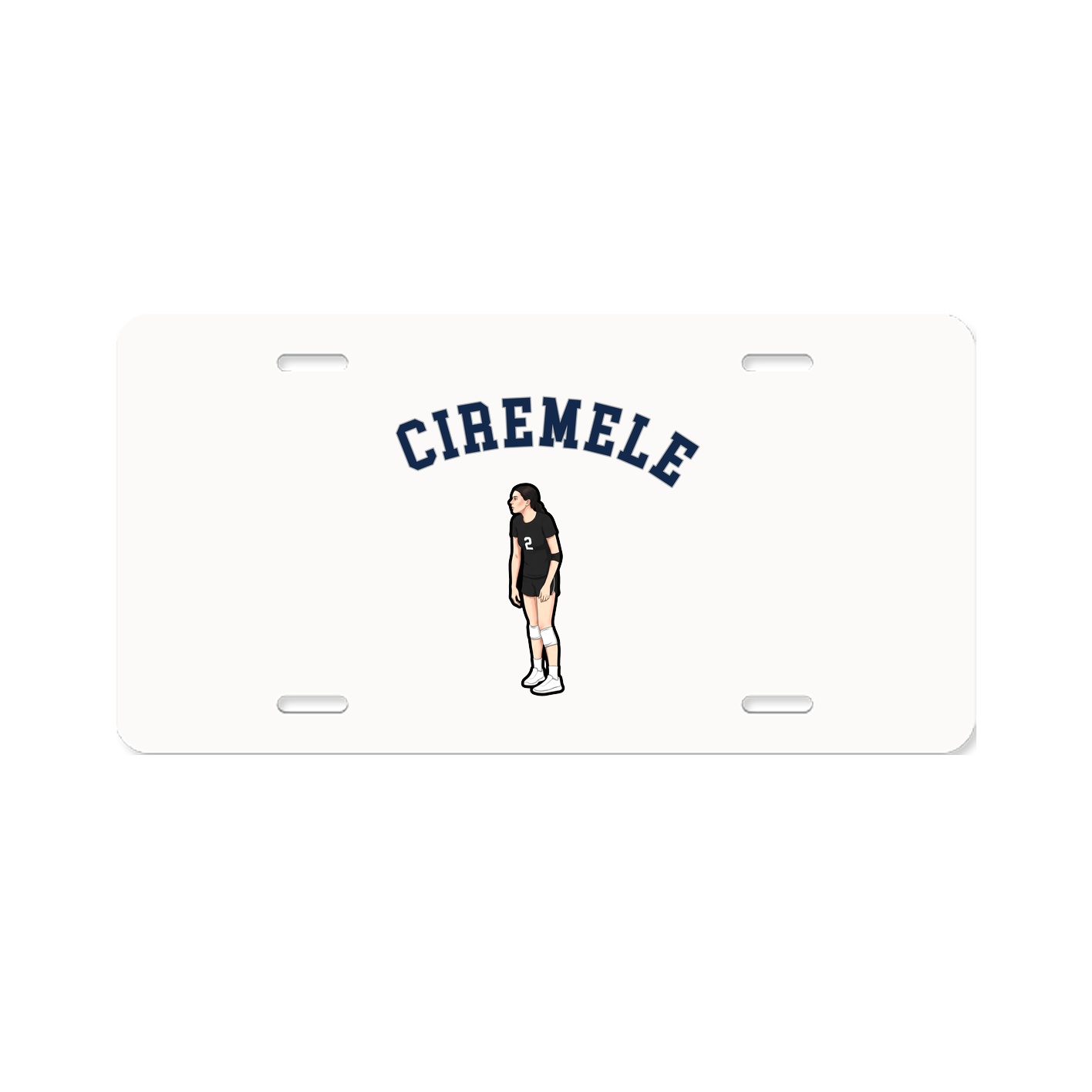 License Plate — Shirsey Arch in Classic
