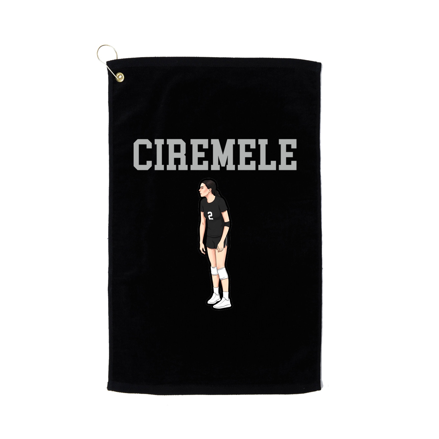 Golf Towel — Shirsey in Black