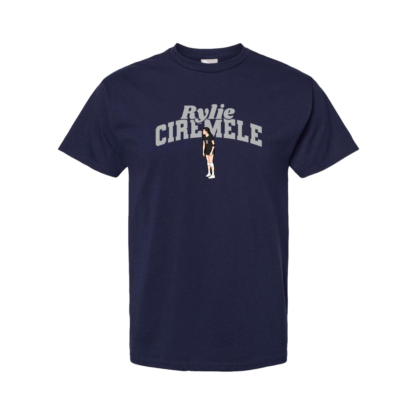 Tee — Signature Arch in Navy
