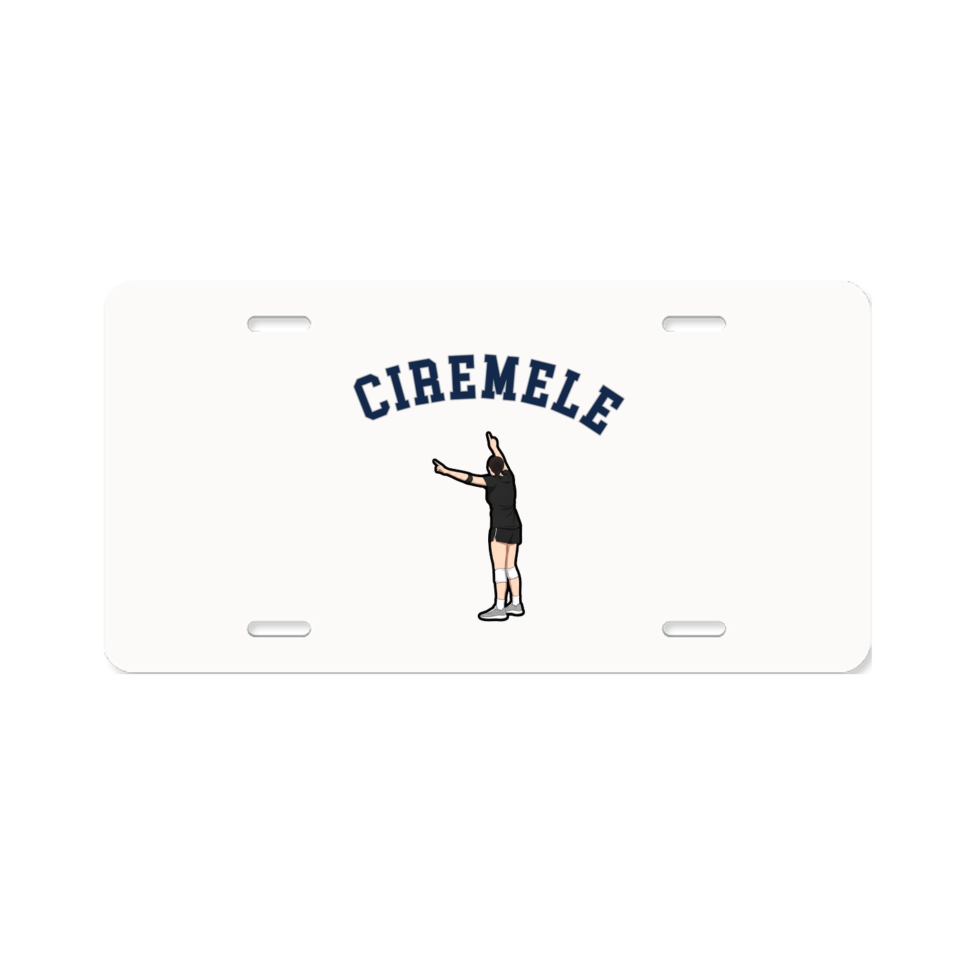 License Plate — Shirsey Arch in Classic