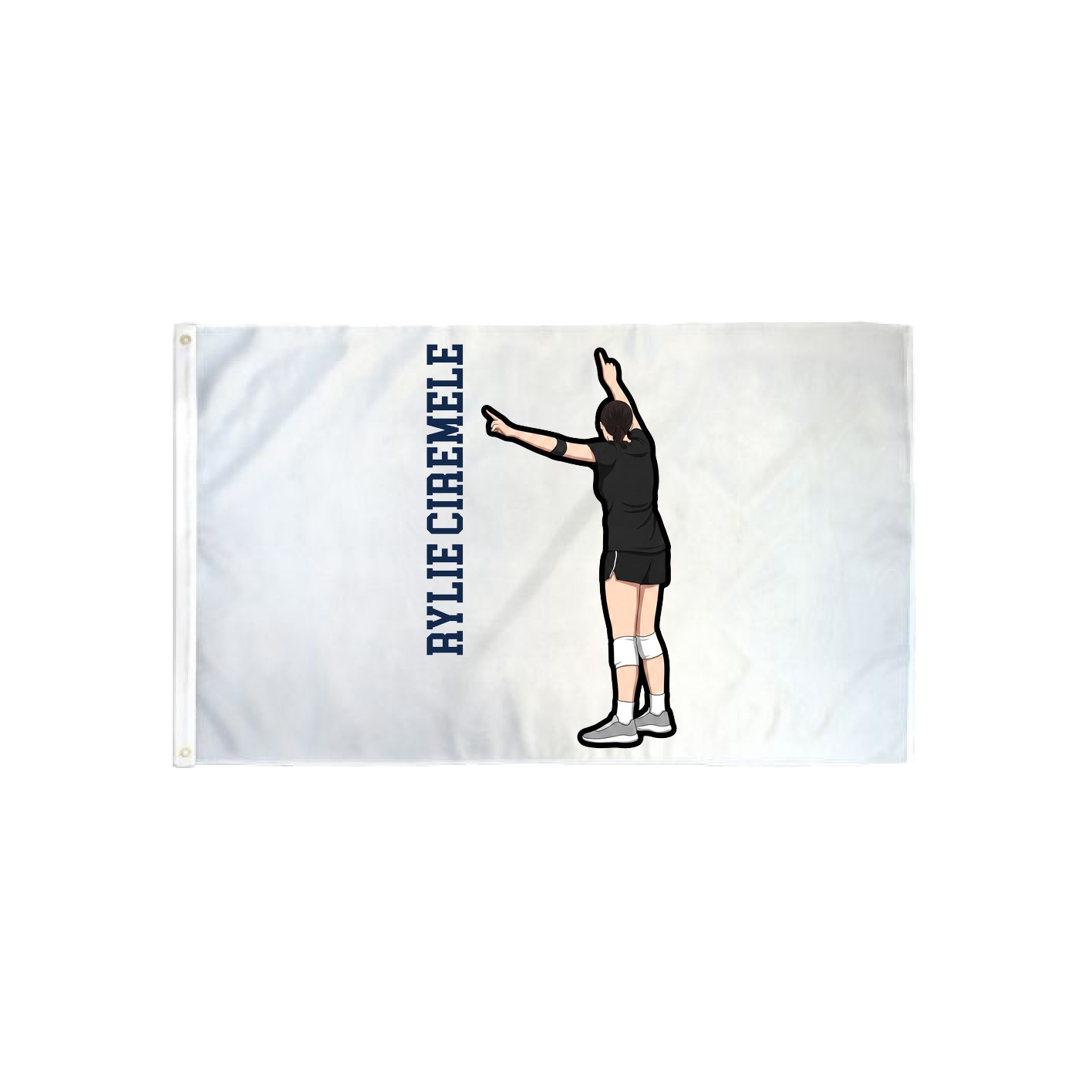 3x5 Flag — Name Vertical in Classic