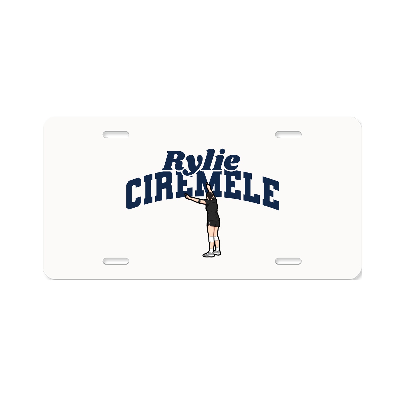 License Plate — Signature Arch in Classic