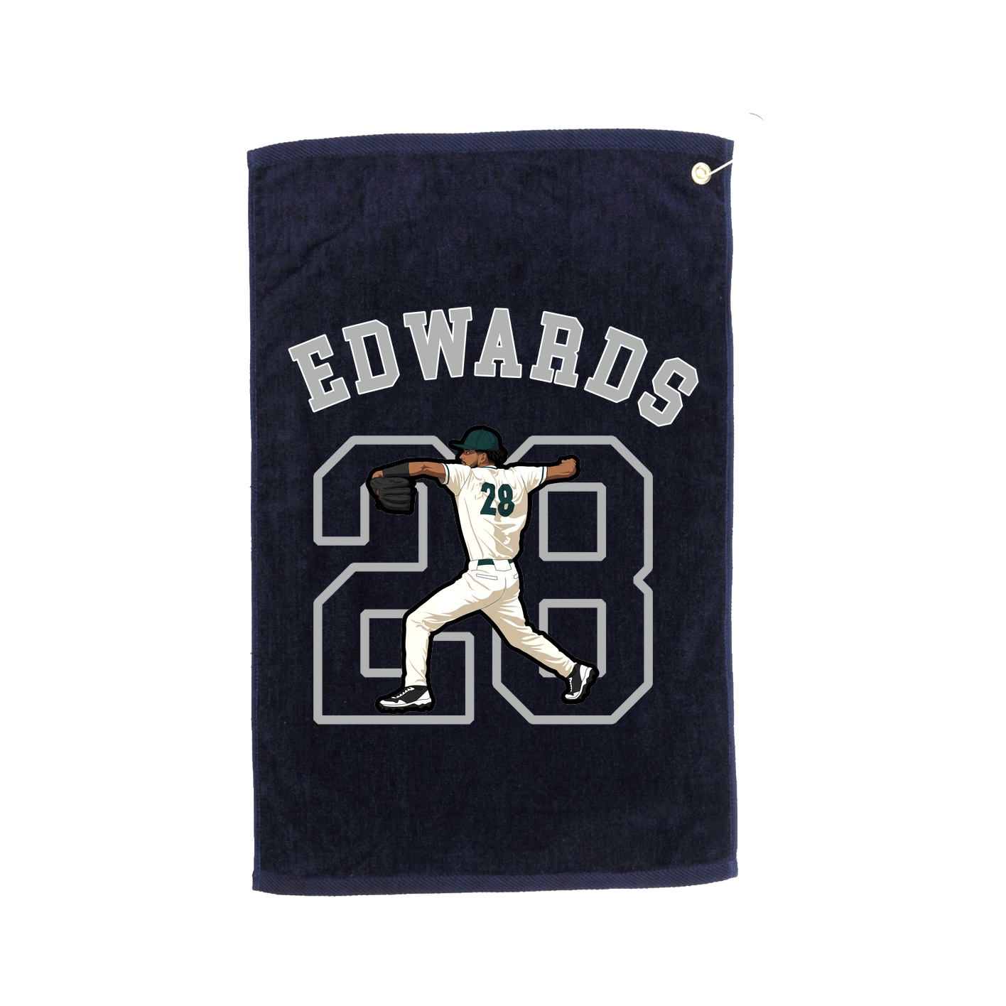 Golf Towel — Shirsey Arch in Navy