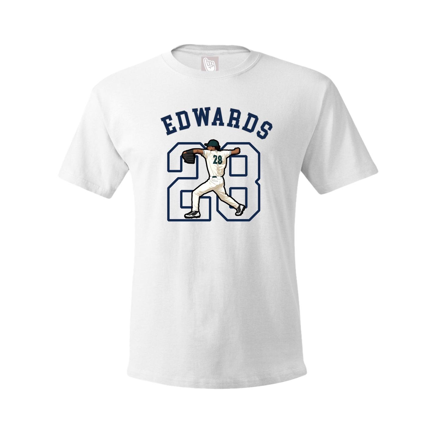 Youth Tee — Shirsey Arch in White