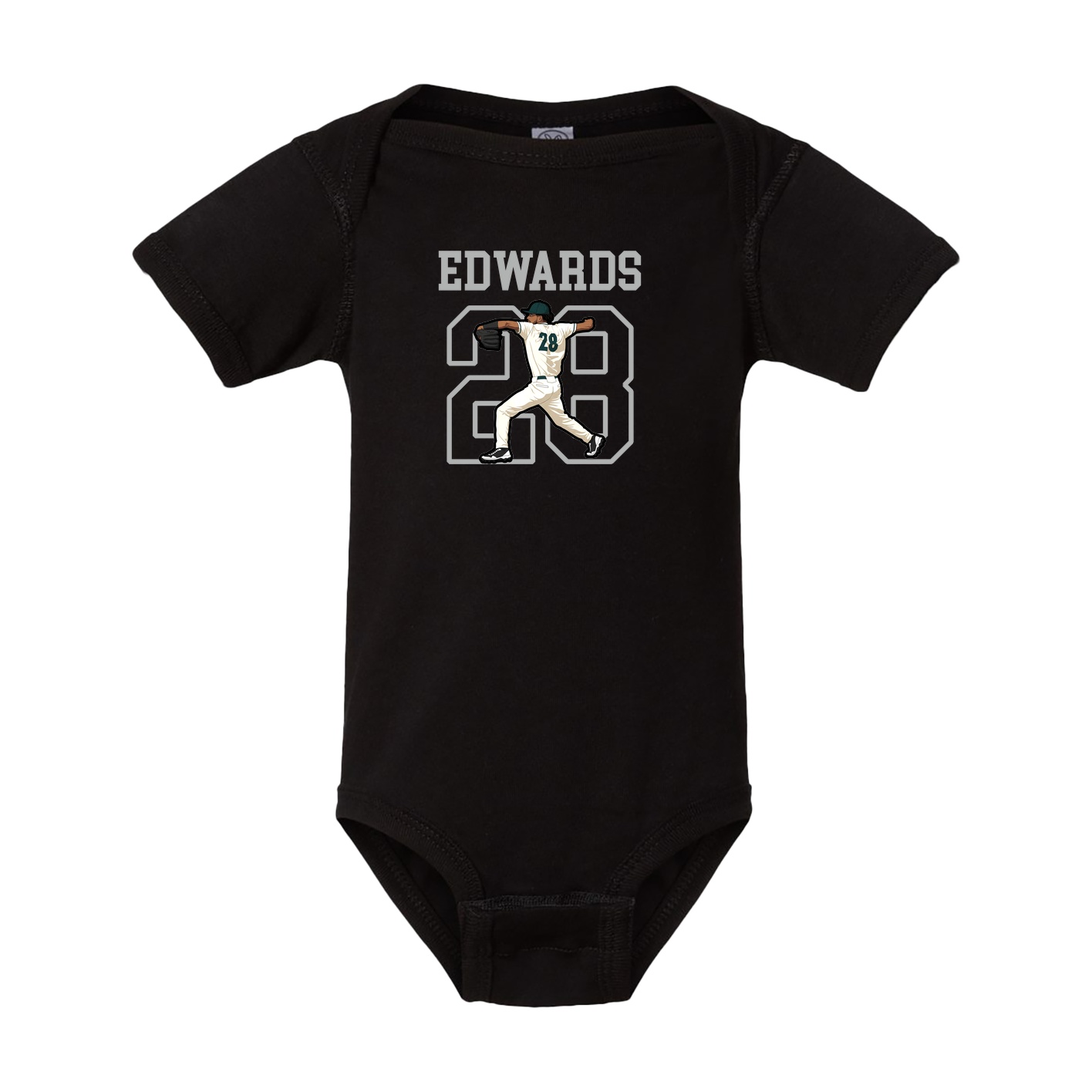 Baby Onesie — Shirsey in Black