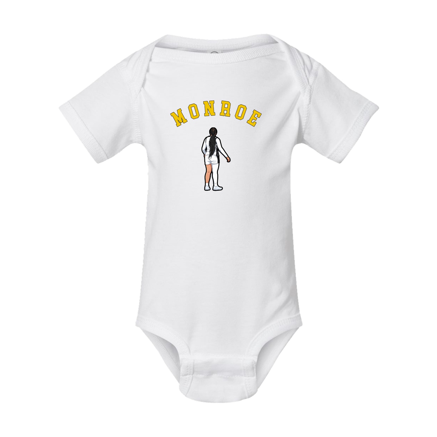 Baby Onesie — Shirsey Arch in White
