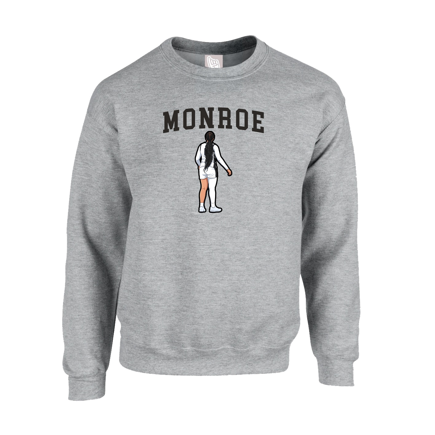 Fleece Crew — Shirsey in Grey