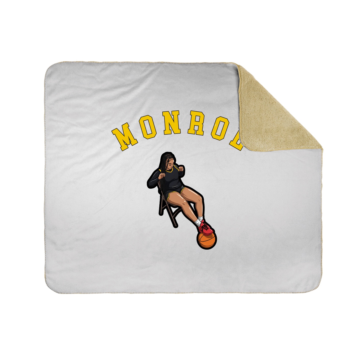 Throw Blanket — Shirsey Arch in White