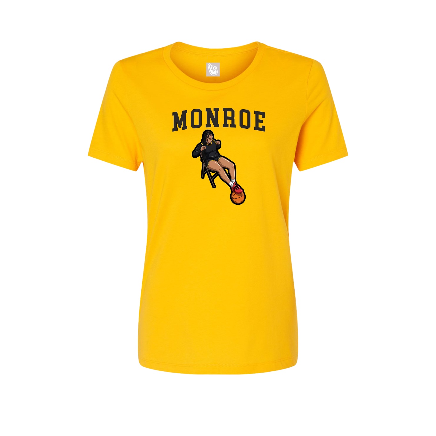 Fitted Women's Tee — Shirsey in Gold