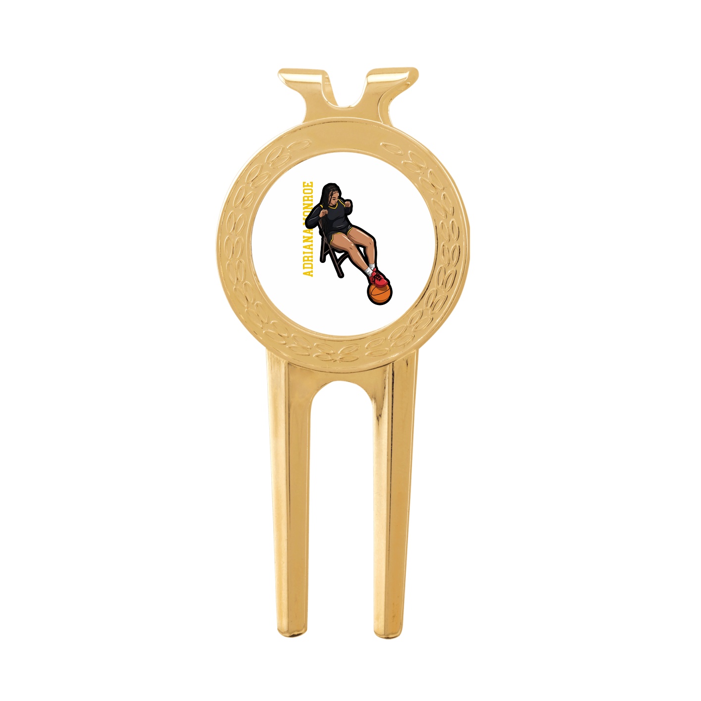 Divot Tool with Ball Marker — Name Vertical in Classic