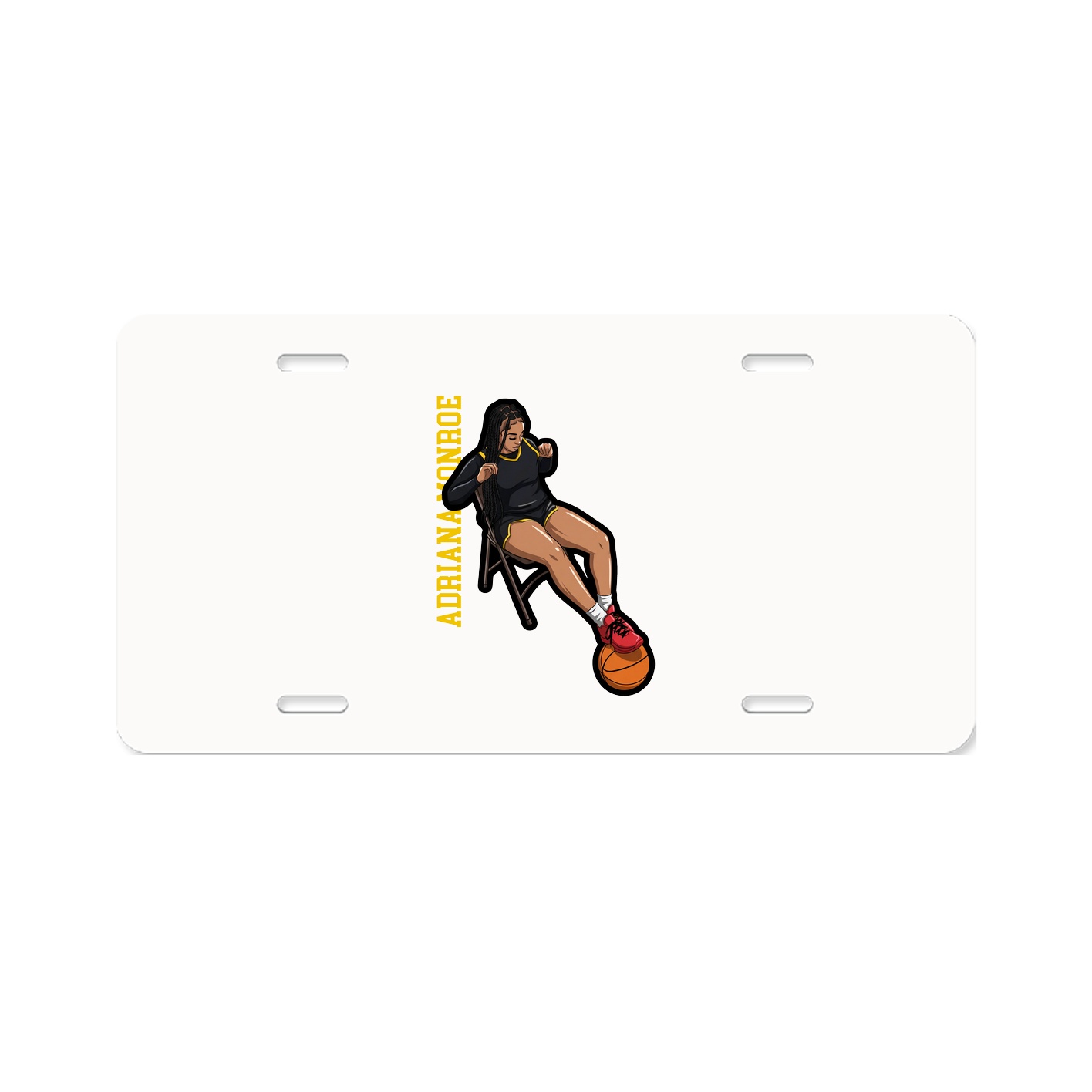 Aluminum License Plate
