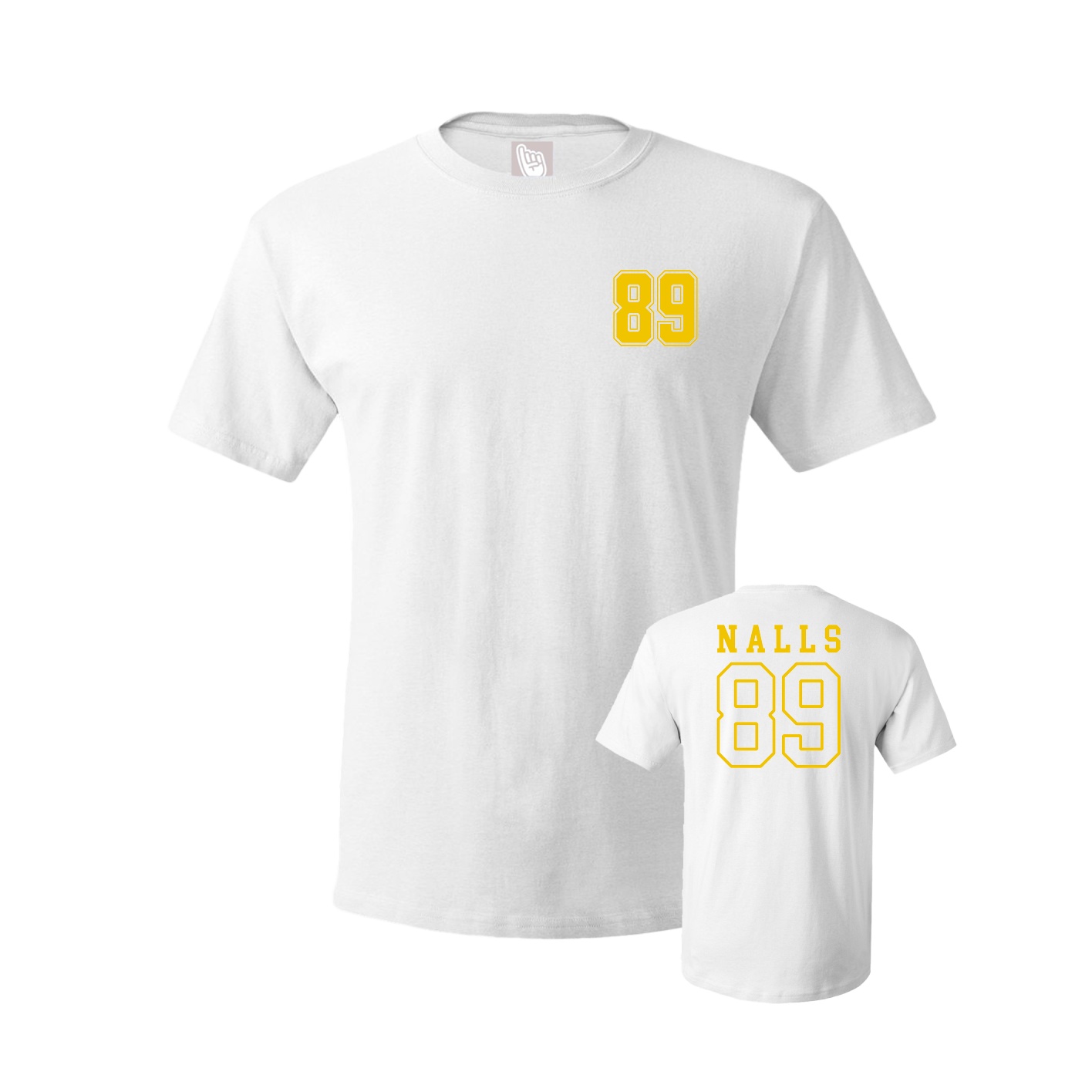 Tee — Chest Back in White