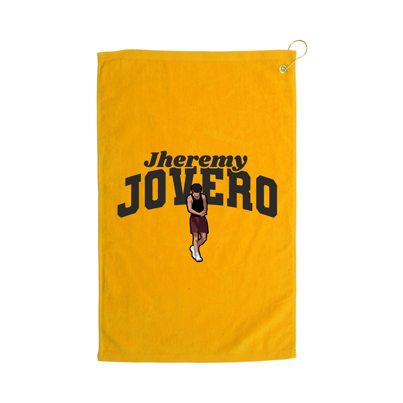 Golf Towel — Signature Arch in Gold