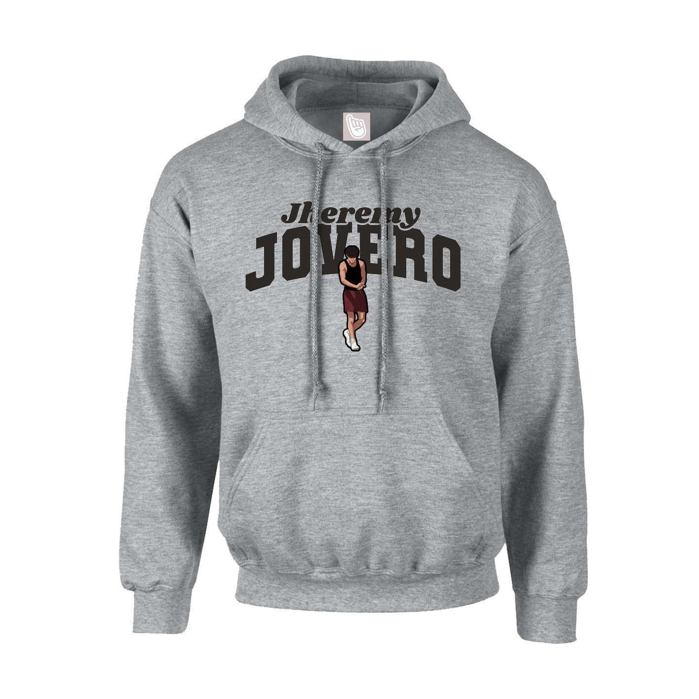 Hoodie — Signature Arch in Grey