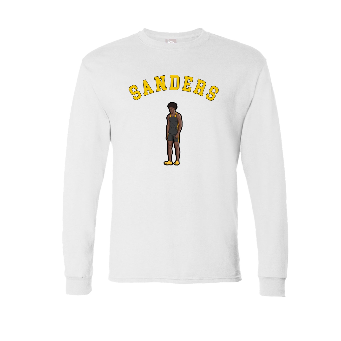 Long Sleeve Tee — Shirsey Arch in White