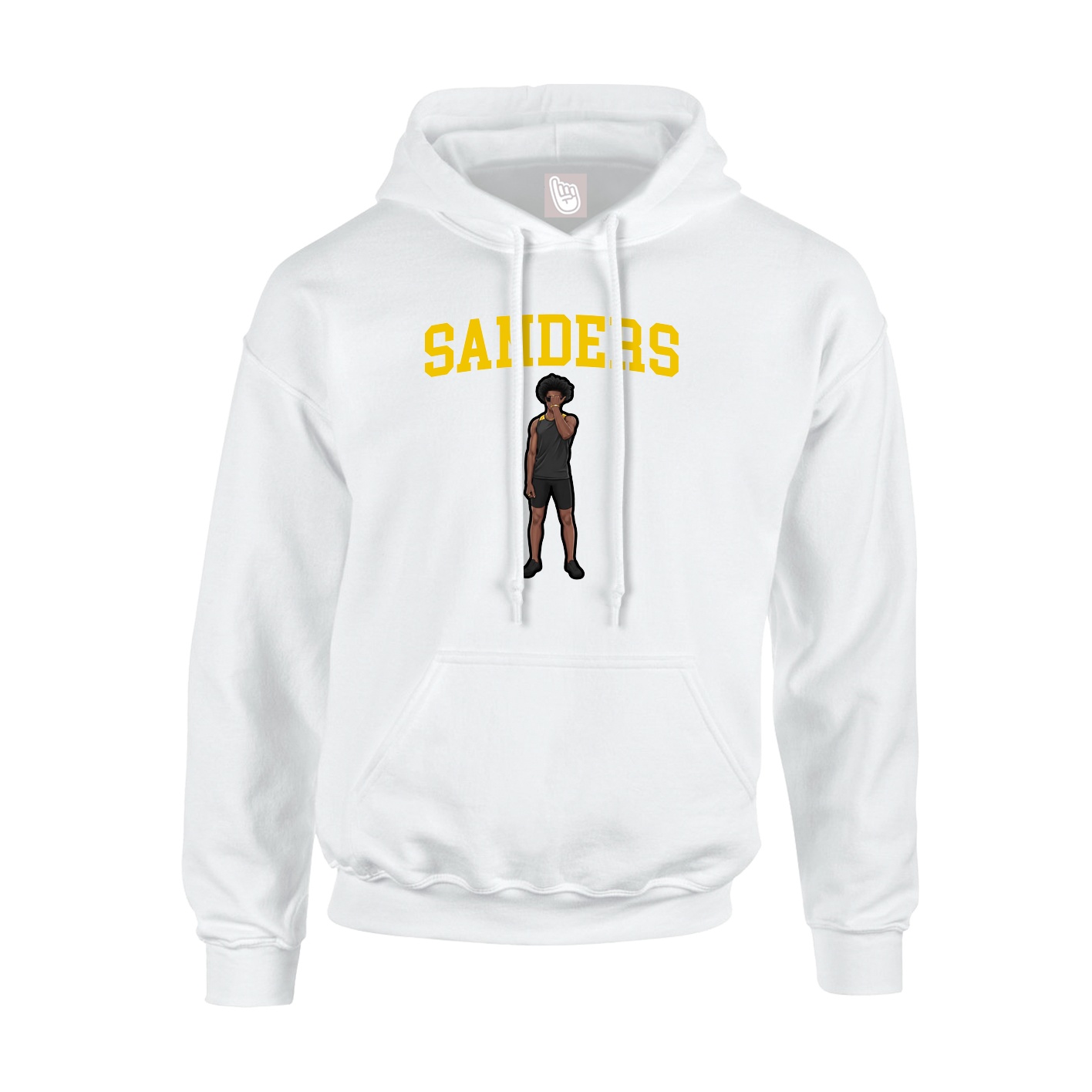 Youth Hoodie — Shirsey in White