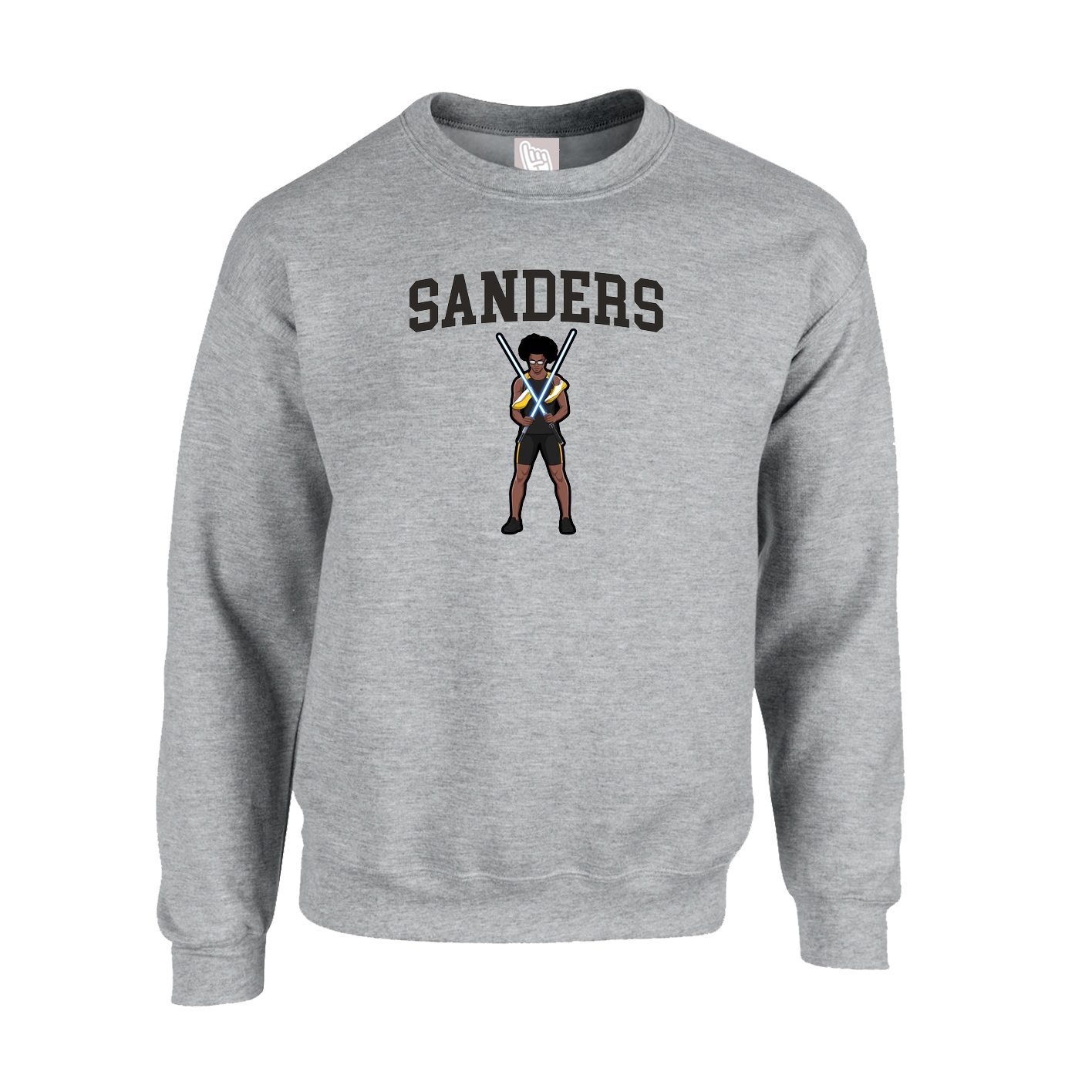 Fleece Crew — Shirsey in Grey