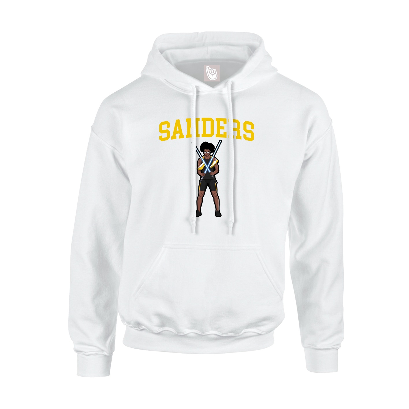 Youth Hoodie — Shirsey in White