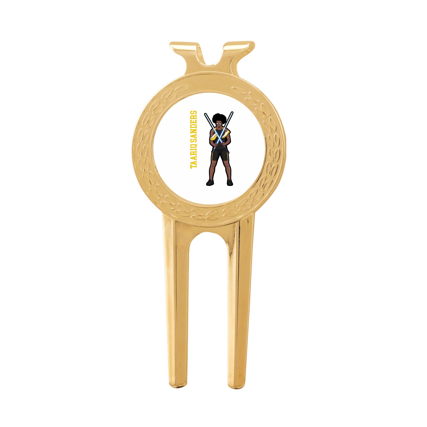 Divot Tool with Ball Marker — Name Vertical in Classic