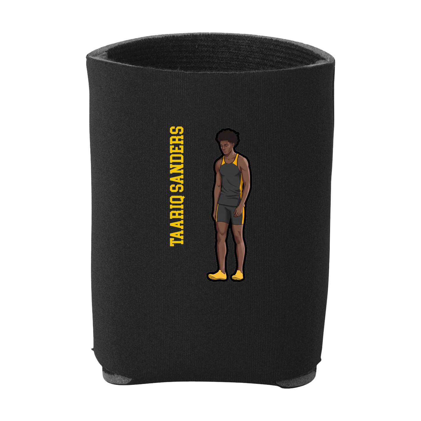 Can Holder — Name Vertical in Black