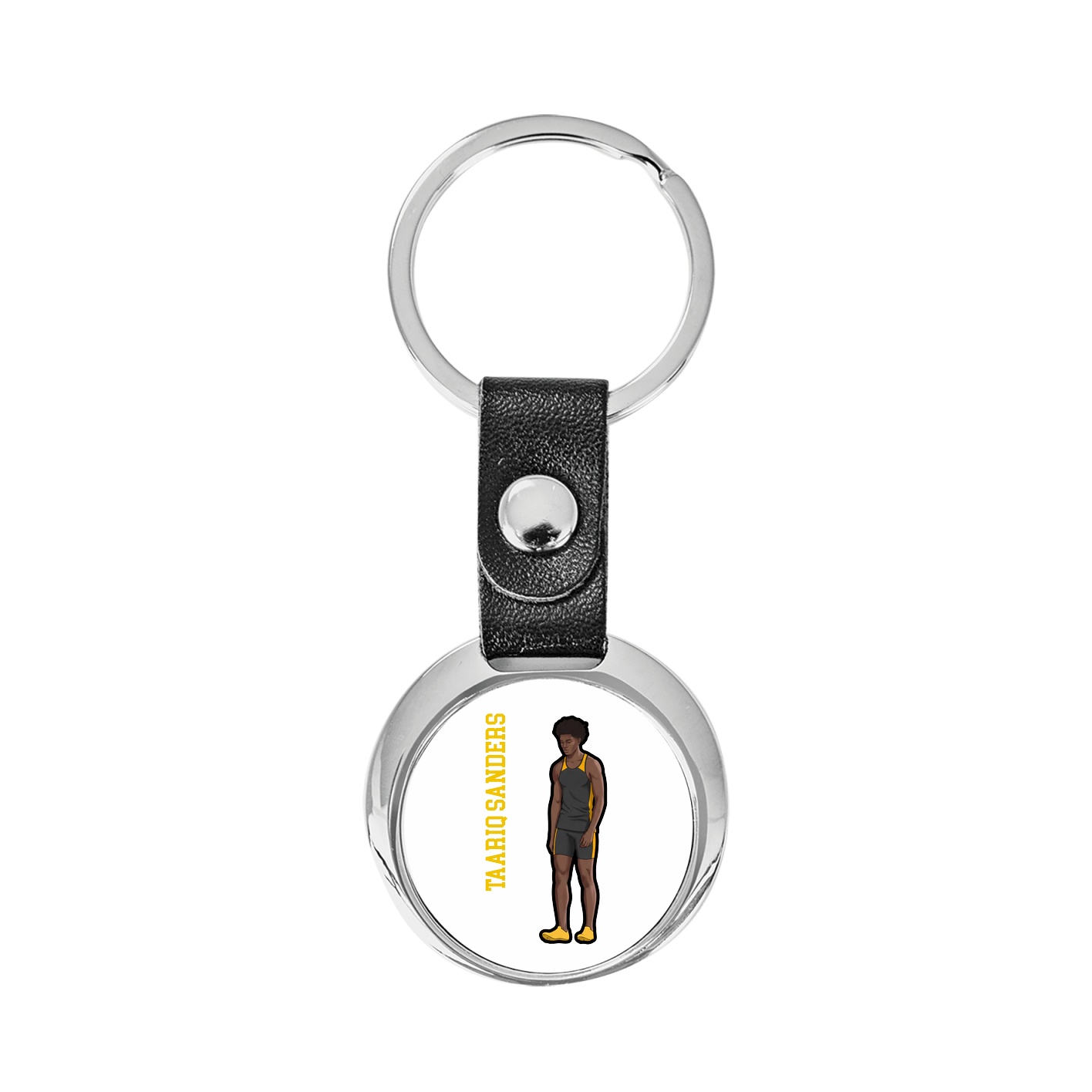 Key Chain — Name Vertical in Classic