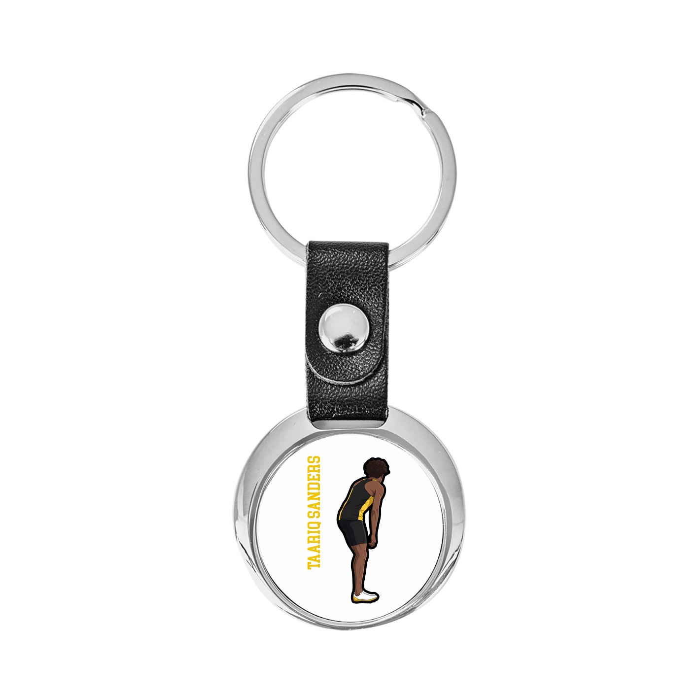 Key Chain — Name Vertical in Classic