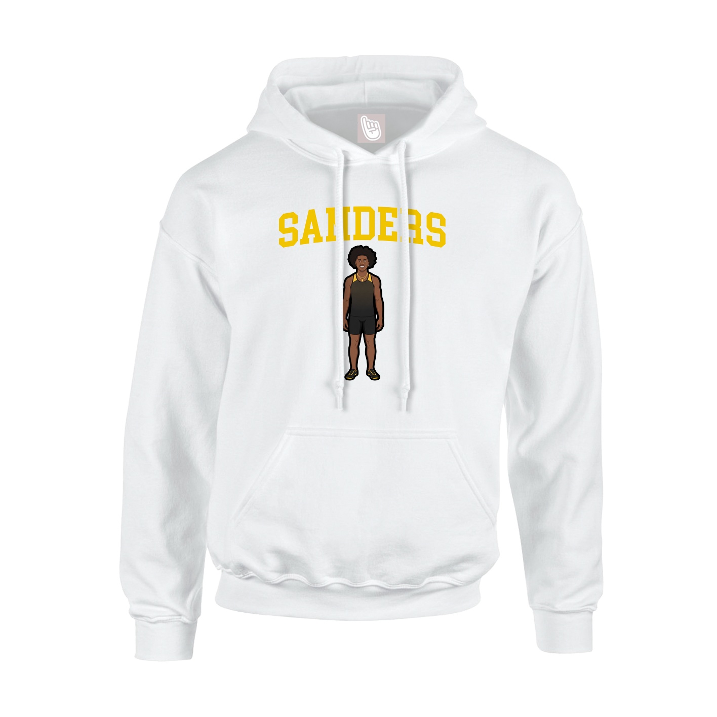 Hoodie — Shirsey in White