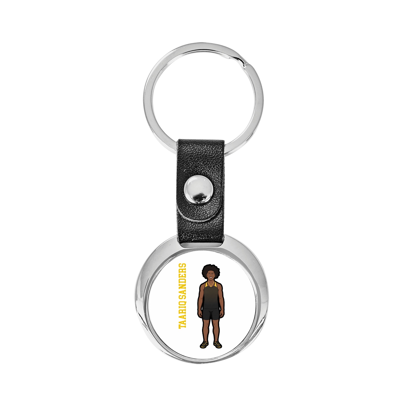 Key Chain — Name Vertical in Classic