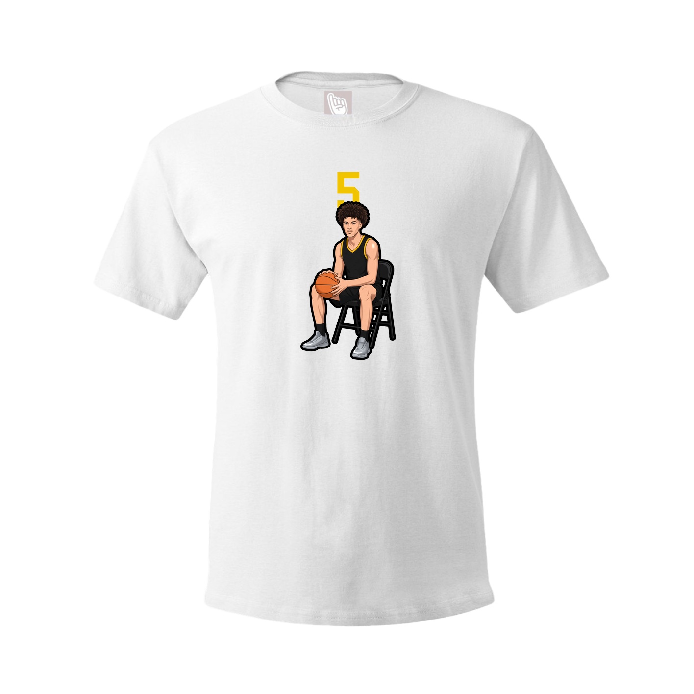 Tee — Number Top in White