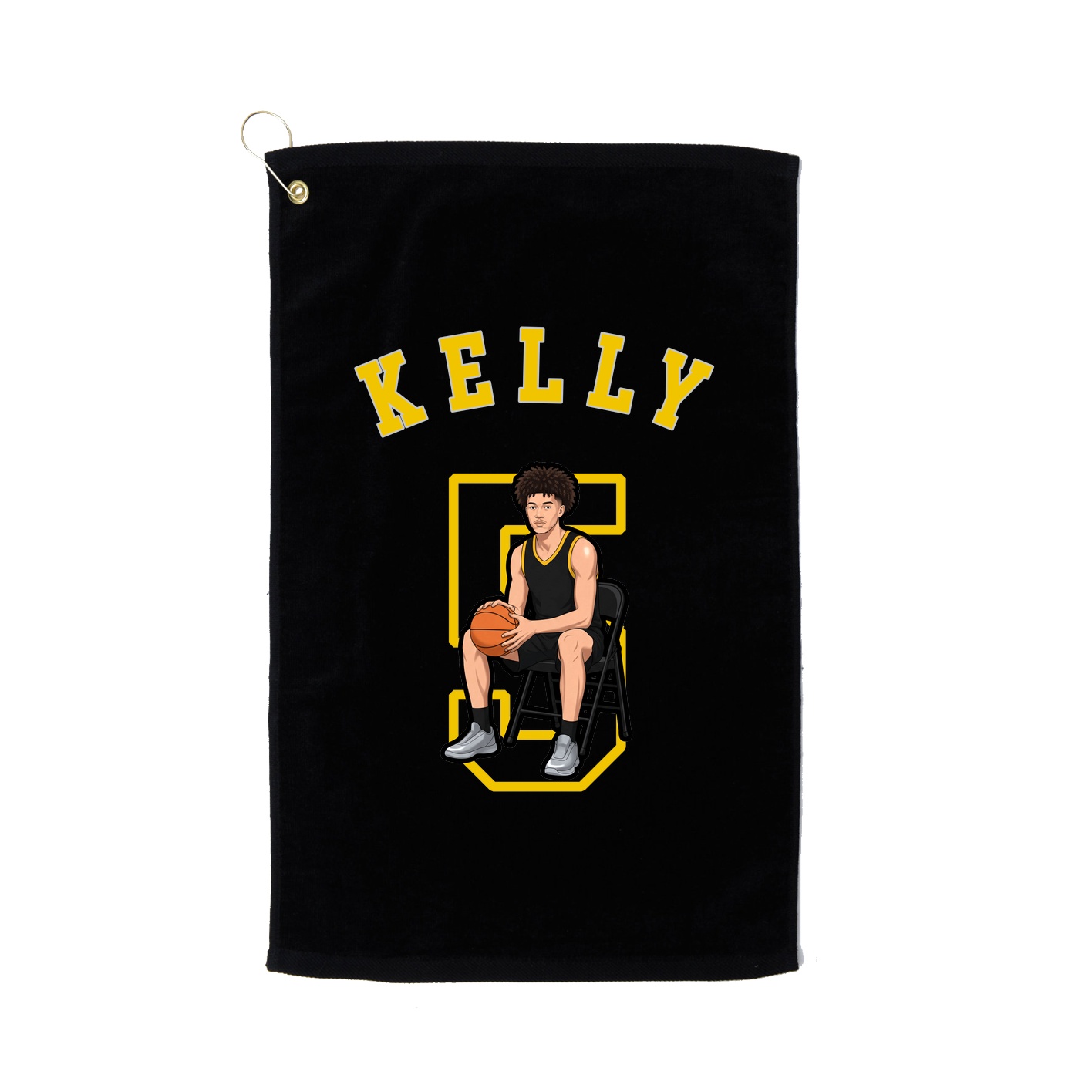 Golf Towel — Shirsey Arch in Black