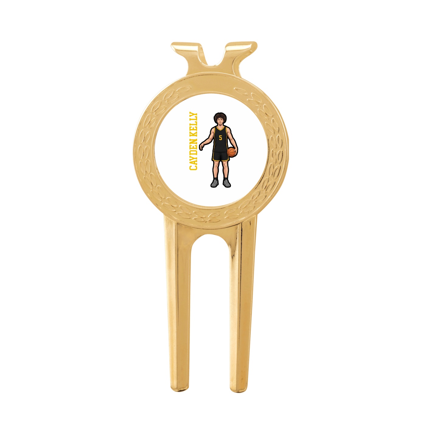 Divot Tool with Ball Marker — Name Vertical in Classic