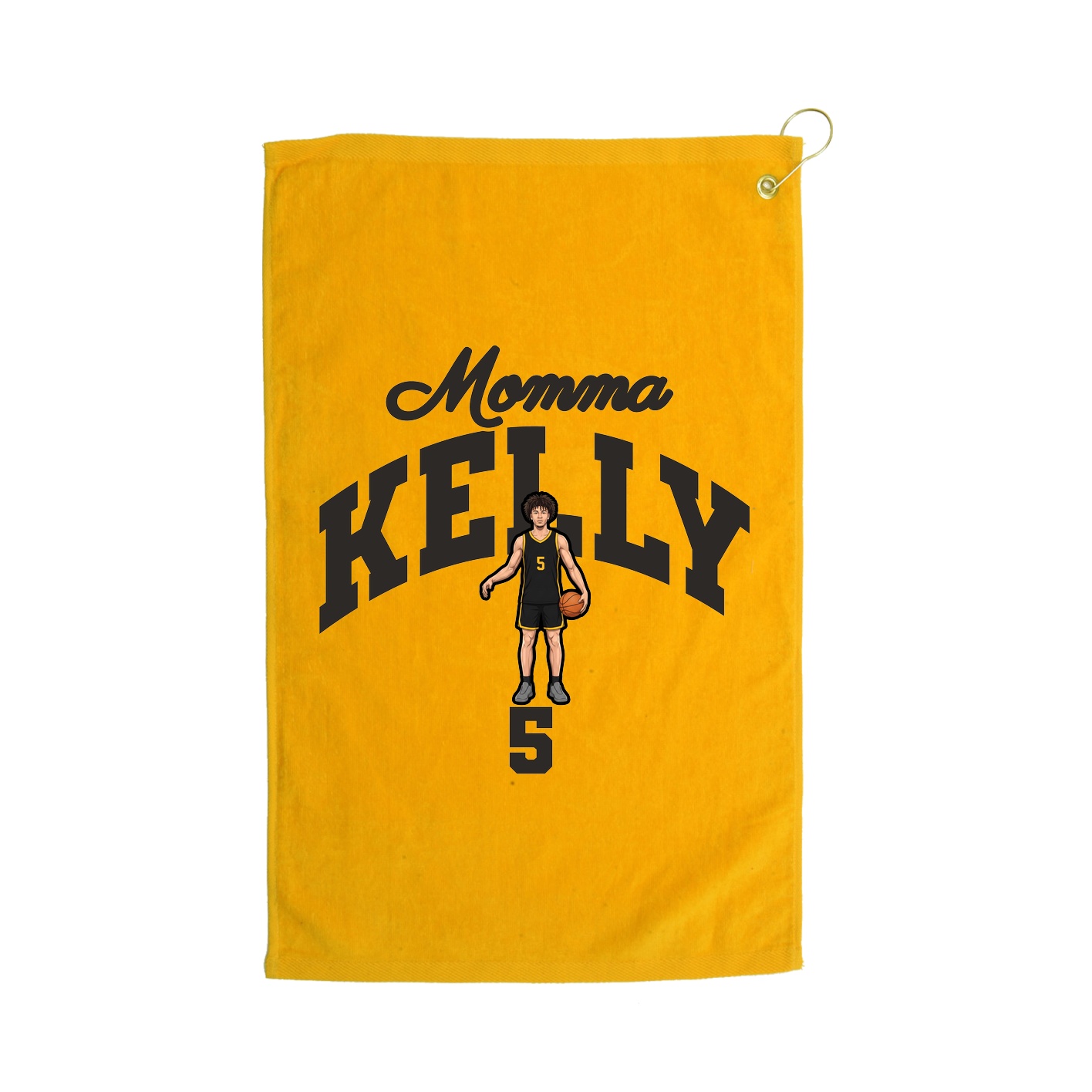 Golf Towel — Mothers Day Arch in Gold