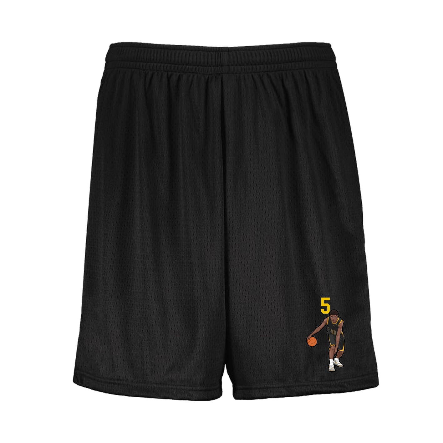Shorts — Number Top in Black