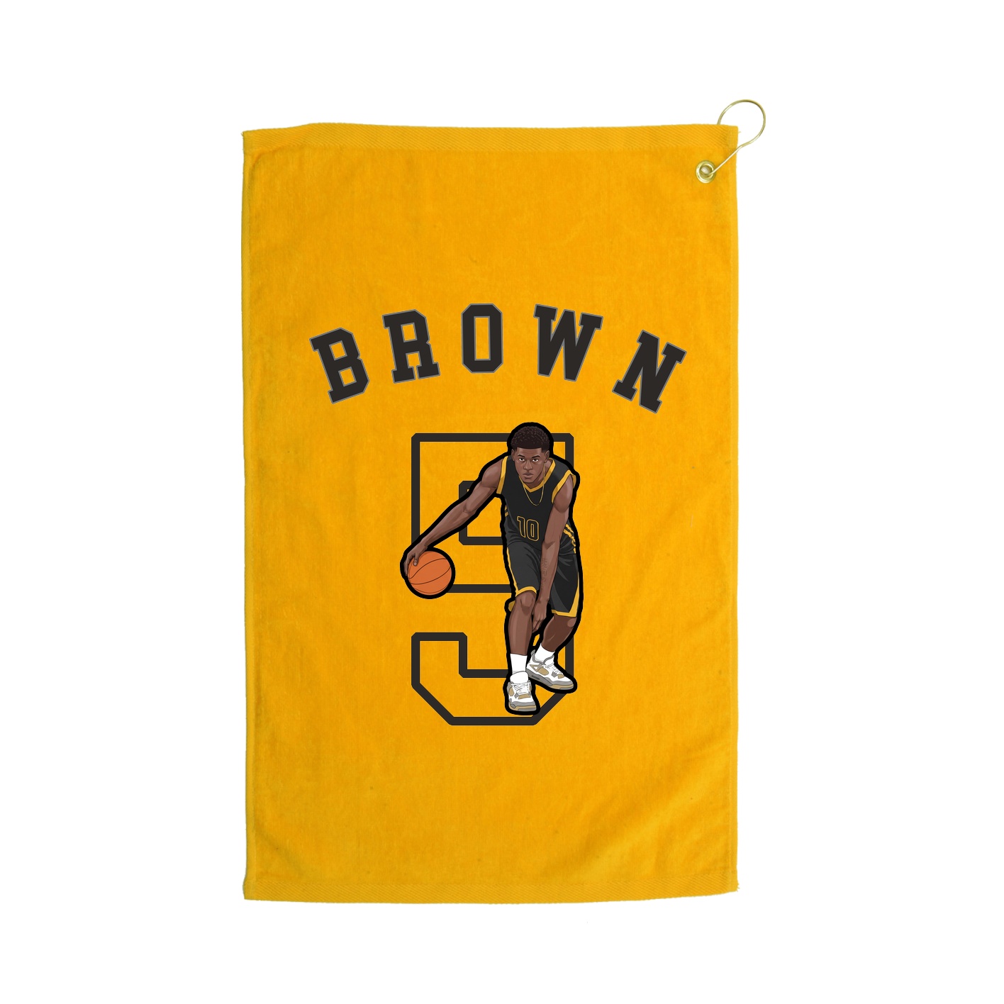 Golf Towel — Shirsey Arch in Gold