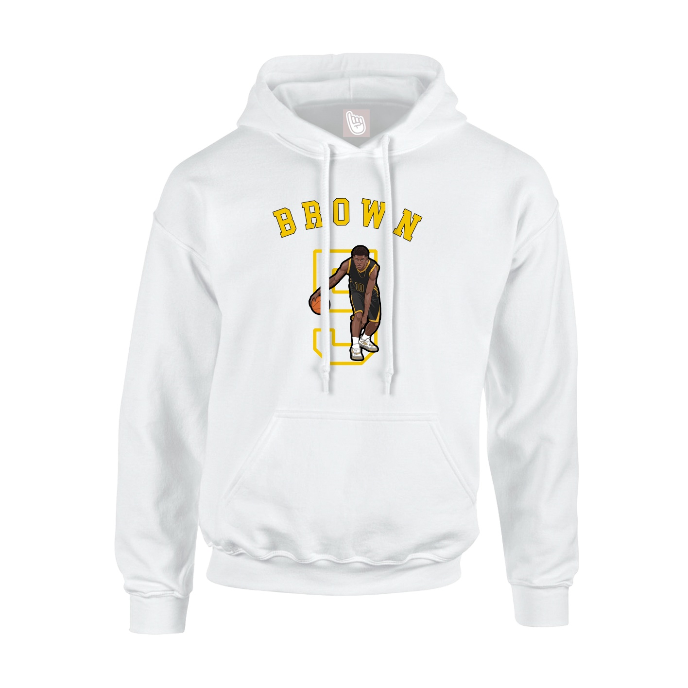 Hoodie — Shirsey Arch in White